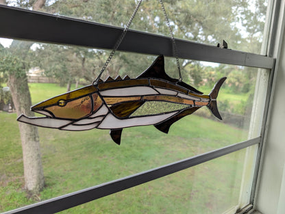 Stained Glass Cobia (19W x 9H)