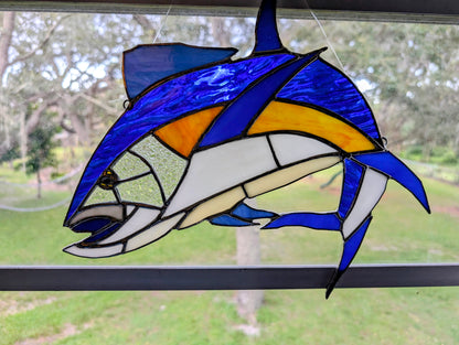Stained Glass Tuna (14Wx12H)