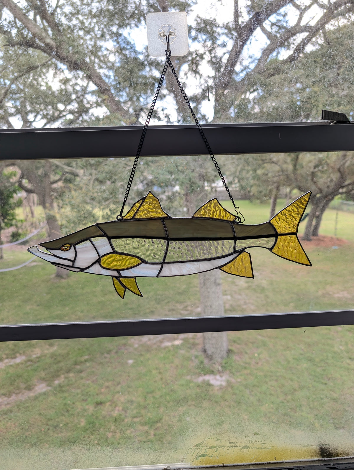 Stained Glass Snook (16W x 6H)