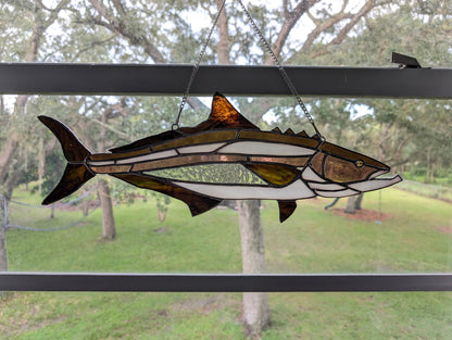 Stained Glass Cobia (19W x 9H)