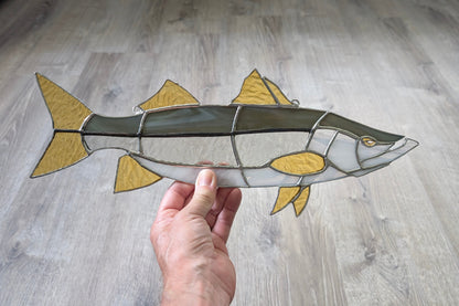 Stained Glass Snook (16W x 6H)