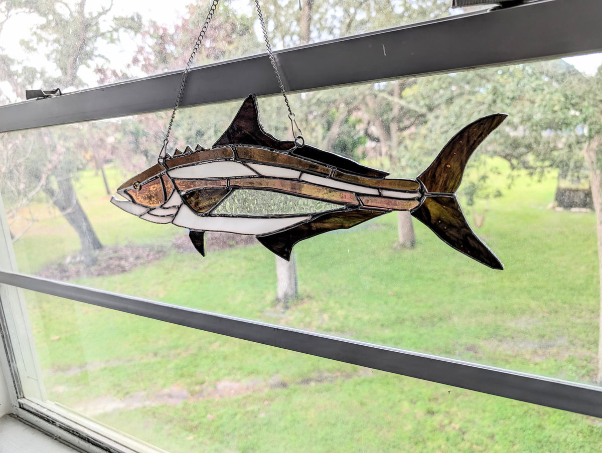 Stained Glass Cobia (19W x 9H)
