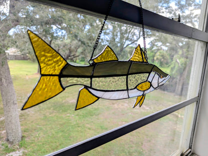 Stained Glass Snook (16W x 6H)