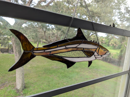 Stained Glass Cobia (19W x 9H)