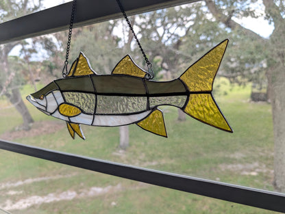 Stained Glass Snook (16W x 6H)